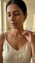 Alba 18k gold plated necklace (1 piece left)