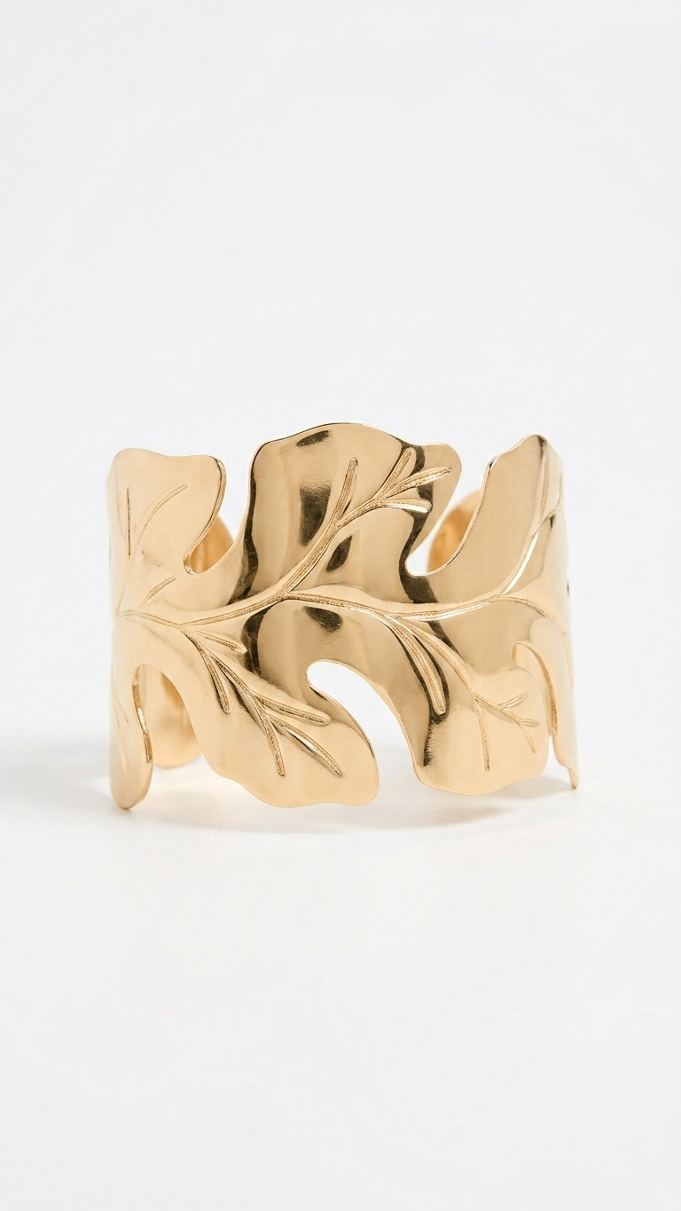 Botanical Grace 18K Gold Plated Bracelet