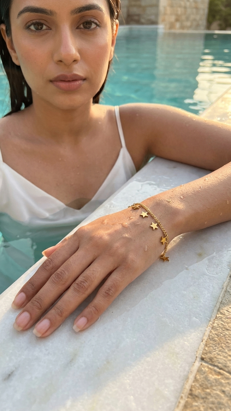Starlight 18K Gold Plated Bracelet