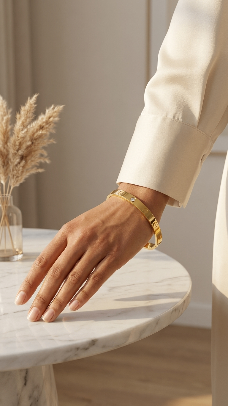 Cartier Bracelet 18k gold plated