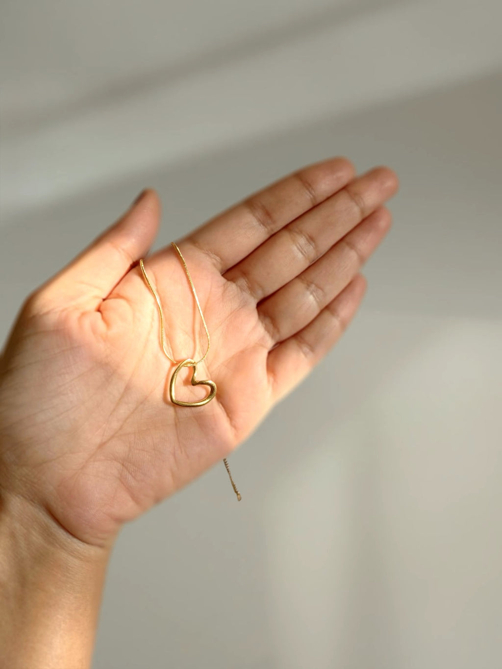 Heart Muse 18K Gold Plated Necklace