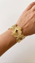 Butterfly 18K Gold Plated Bracelet