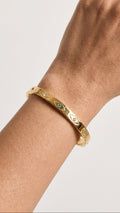 Evileye 18K Gold Plated Kadha Bracelet