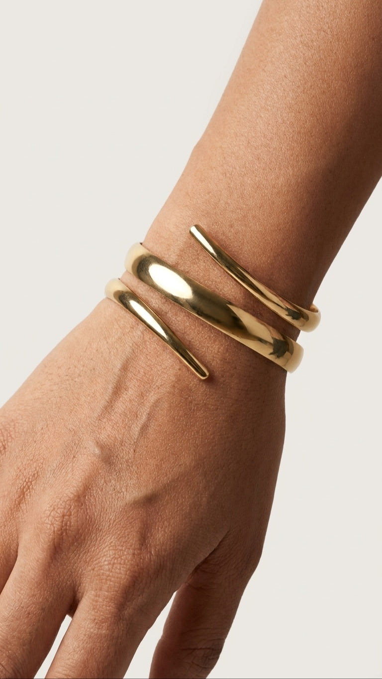 Gleamwrap 18k Gold Plated Bracelet