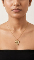 Artistry Heart 18K Gold palted Necklace