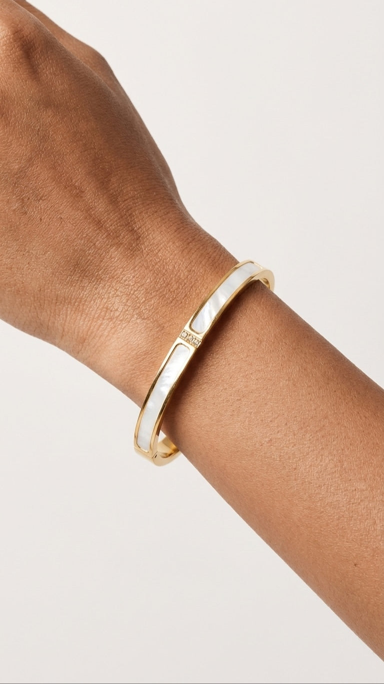 Fortress 18K Gold Plated Kadha bracelet