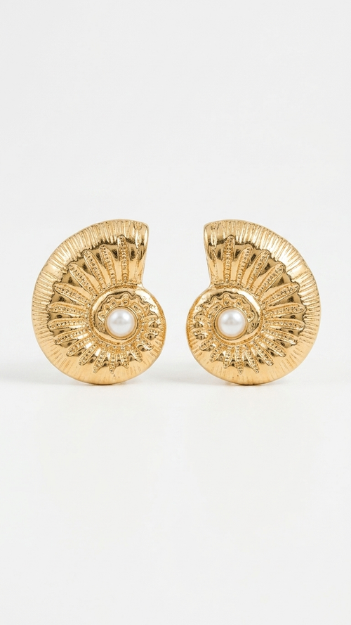 Amona 18K Gold Plated Earring
