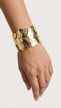 Botanical Grace 18K Gold Plated Bracelet