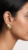 Abstract Charm 18K Gold plated Earrings