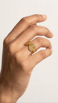 Tender Circles Ring 18K Gold Colour Plated