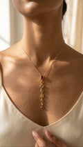 Cosmic Shapes 18K Gold Plated Necklace