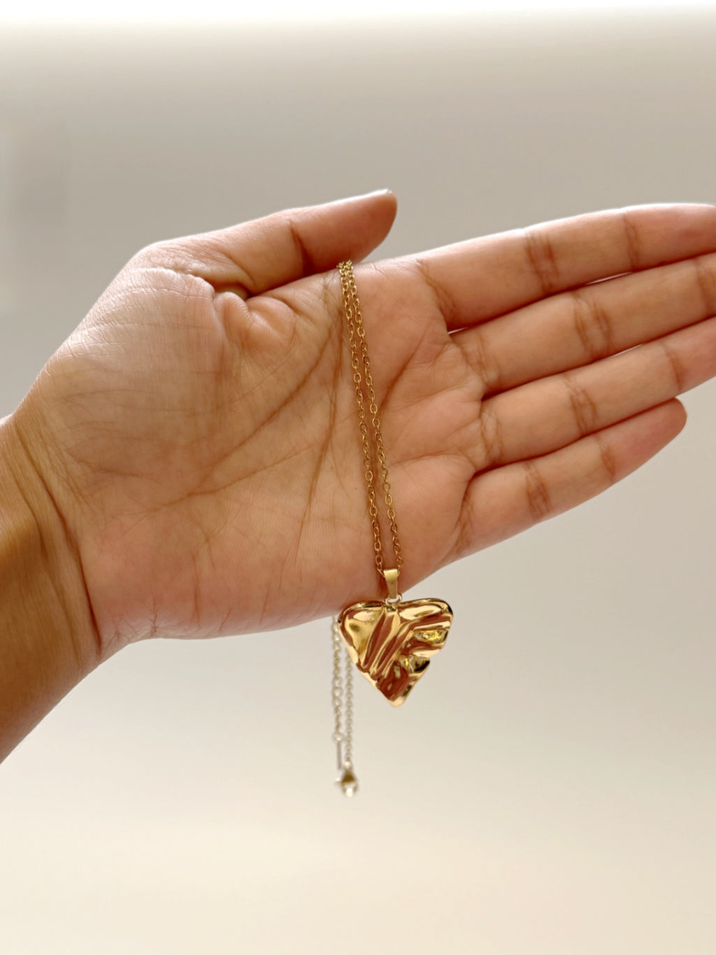 Artistry Heart 18K Gold palted Necklace